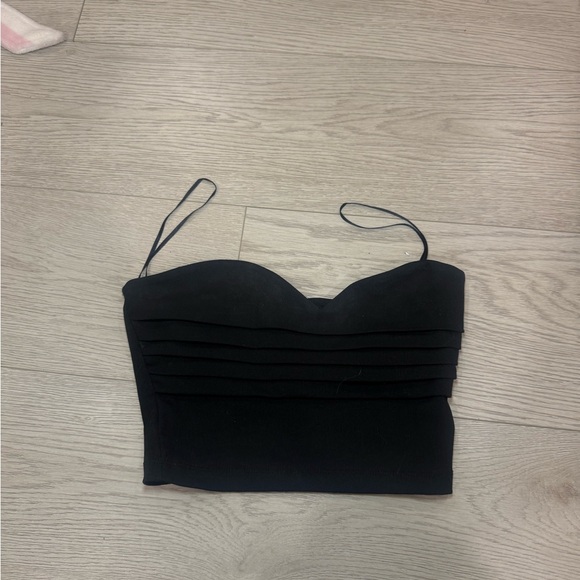 Zara Strapless Crop Top S - Picture 7 of 10